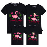 Family Matching Clothing Top Be Flamazing Flamingo Family T-shirts