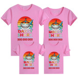 Family Matching Clothing Top Shark Boo Boo Boo Family T-shirts