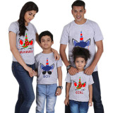Family Matching Clothing Top Unicorn Family T-shirts