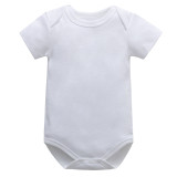 Baby Short Sleeve Solid Color Suits
