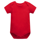 Baby Short Sleeve Solid Color Suits