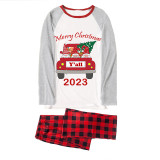 2023 Christmas Matching Family Pajamas Exclusive Design Gnomies Your Are All Merry Christmas Red Pajamas Set