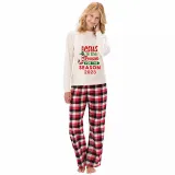 2023 Christmas Matching Family Pajamas Jesus Is The Reason For The Season Red Pajamas Set