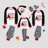 2023 Christmas Matching Family Pajamas Christmas With My Tribe Gray Pajamas Set