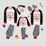 2023 Christmas Family Matching Pajamas Hanging With My Gnomies White Pajamas Set