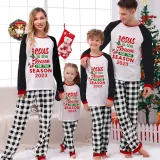 2023 Christmas Matching Family Pajamas Jesus Is The Reason For The Season Gray Pajamas Set