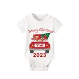 2023 Christmas Matching Family Pajamas Exclusive Design Gnomies Your Are All Merry Christmas Short Pajamas Set