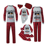 2023 Christmas Matching Family Pajamas Chillin With My Snowmies Sunglass Snowman White Pajamas Set
