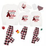 2023 Christmas Matching Family Pajamas Christmas With My Tribe Red Pajamas Set