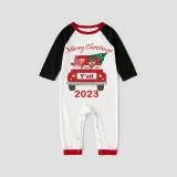 2023 Christmas Matching Family Pajamas Exclusive Design Gnomies Your Are All Merry Christmas White Pajamas Set
