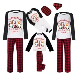 2023 Christmas Family Matching Pajamas Hanging With My Gnomies Red Pajamas Set