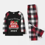 2023 Christmas Matching Family Pajamas Exclusive Design Gnomies Your Are All Merry Christmas Black Reindeer Pajamas Set