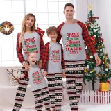 2023 Christmas Matching Family Pajamas Jesus Is The Reason For The Season Reindeer Pants Pajamas Set