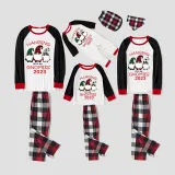 2023 Christmas Matching Family Pajamas Hanging With My Gnomies White Pajamas Set