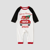 2023 Christmas Matching Family Pajamas Exclusive Design Gnomies Your Are All Merry Christmas Gray Reindeer Pajamas Set