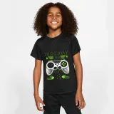 Boys Clothing T-shirts Sweaters Custom Birthday Celebration Cartoon Gamepad Boy Tops