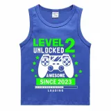 Boys Clothing T-shirts Sweaters Custom Birthday Celebration Game Loading Gamepad Tops