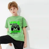 Boys Clothing T-shirts Sweaters Custom Birthday Celebration Game Loading Gamepad Tops