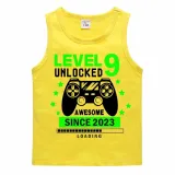 Boys Clothing T-shirts Sweaters Custom Birthday Celebration Game Loading Gamepad Tops