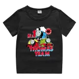 Toddler Kids Boy Thomas No.1 Train Team Cotton T-shirts