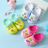 Toddler Kids Summer Slipper Cartoon Honey Bee Clog Slipper