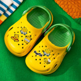 Toddler Kids Summer Slipper Cartoon Honey Bee Accessories Clog Slipper