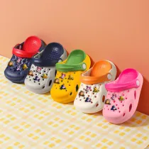 Toddler Kids Summer Slipper Cartoon Bear Accessories Clog Slipper