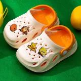 Toddler Kids Summer Slipper Cartoon Honey Bear Character Accessories Clog Slipper