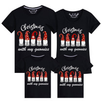 Family Matching Christmas Tops Exclusive Design Christmas with My Gnomies Family Christmas T-shirt