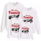 Family Matching Christmas Tops Exclusive Design 2023 We are Family Family Christmas Sweatshirt