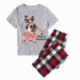 Christmas Matching Family Pajamas Dachshund Merry Christmas Short Sleeve Pajamas Set