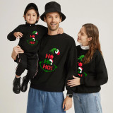 Family Matching Christmas Tops Exclusive Design HO HO HO Family Christmas Sweatshirt