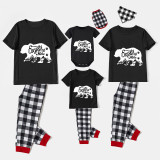Family Matching Pajamas Exclusive Design Explore More Bear Black Pajamas Set