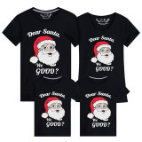 Family Matching Christmas Tops Exclusive Design Luminous Dear Santa We Good Family Christmas T-shirt