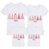 Family Matching Christmas Tops Exclusive Design 2023 Christmas Tree Family Christmas T-shirt