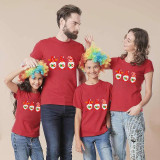 Family Matching Christmas Tops Exclusive Design HO HO HO Gnomies Family Christmas T-shirt