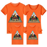 Family Matching Clothing Top Parent-kids Explore More Bus Family T-shirts