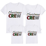 Family Matching Christmas Tops Exclusive Design Christmas Crew Family Christmas T-shirt
