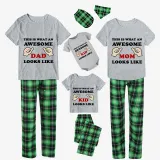 Family Matching Pajamas Exclusive Design This Is What An Awesome Green Plaid Pants Pajamas Set