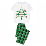 Christmas Matching Family Pajamas We Are Family Together Green Plaids Pajamas Set