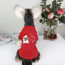 Christmas Design Let It Snow Christmas Dog Cloth with Scarf