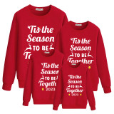 Family Matching Christmas Tops Exclusive Design This the Season Together Family Christmas Sweatshirt
