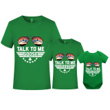 Father's Day Matching Clothing Top Father-kids Talk To Me Goose Family T-shirts
