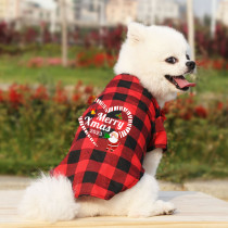 Christmas Design Love Santa Christmas Dog Cloth with Scarf