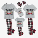 Family Matching Pajamas Exclusive Design This Is What An Awesome Gray Short Long Pajamas Set