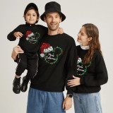 Family Matching Christmas Tops Exclusive Design Merry Christmas Mouse Hat Family Christmas Sweatshirt