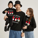Family Matching Christmas Tops Exclusive Design Dancing Gnomies Family Christmas Sweatshirt