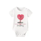 Family Matching Pajamas Exclusive Design Family Over Everthing Tree Green Plaid Pants Pajamas Set