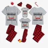 Family Matching Pajamas Exclusive Design This Is What An Awesome Gray Short Long Pajamas Set