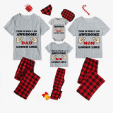 Family Matching Pajamas Exclusive Design This Is What An Awesome Gray Short Long Pajamas Set